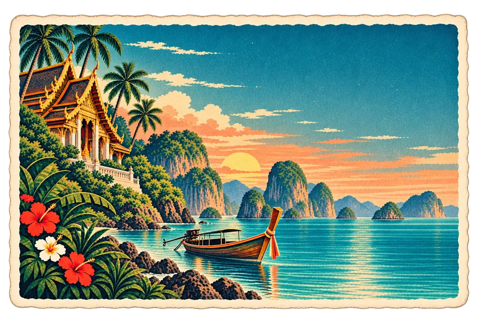 The six-month passport rule: Travary postcard art